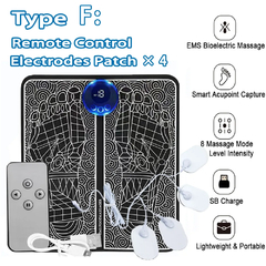 Masajeador eléctrico EMS para pies, esterilla para aliviar el dolor - tienda en línea