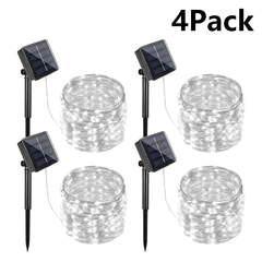 Guirnalda de luces Led solares para exteriores