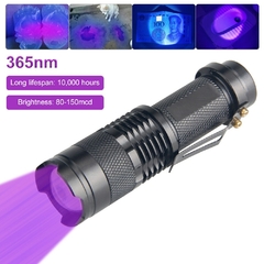 Vastfire-Mini linterna LED con zoom de 1200LM impermeable - Camposhop