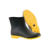 BOTA DE PVC CANO CURTO PTO/AMA S/FORRO NUM 35/36 VONDER