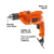 Furadeira Impacto Com Maleta 3/8 560w 127v Tm500br Black Decker - comprar online