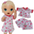 Roupinha boneca Baby Alive Kit Escolar C/Mochila e Roupa Inclusa (Fotos ilustrativa) - Mundo Floral Moda Infantil