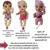 Roupinha Boneca Baby alive Kit C/8 Peças Variadas - comprar online