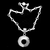 Lucero Black Necklace