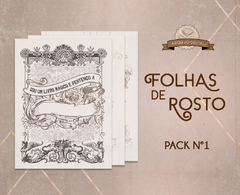 Folhas de Rosto - Pack n1