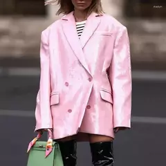 BLAZER OVERSIZE ROSA en internet