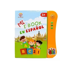 LIBRO INFANTIL DIDACTICO MI E-BOOK EN ESPAÑOL INTERACTIVO PARA APRENDIZAJE