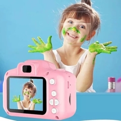 MINI CAMARA FOTOS DIGITAL INFANTIL CON JUEGOS RECARGABLE - TIENDA DE IMPORTADOS