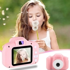 MINI CAMARA FOTOS DIGITAL INFANTIL CON JUEGOS RECARGABLE