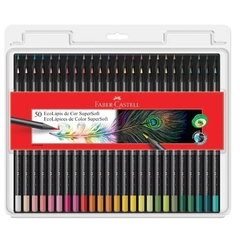 LAPICES DE COLORES FABER CASTELL SUPERSOFT X 50