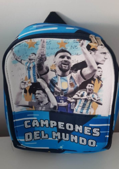 Mochila Jardín Argentina Campeón del Mundo