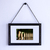 Quadro Cerca RJ 20X30cm MDF Preto PAP