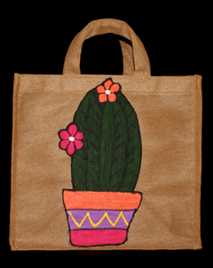 Bolsa Yute Cactus