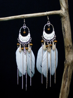 Aretes pluma - LEKLEKSBA