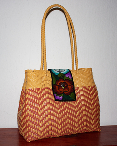 Bolsa Tejida Flor - LEKLEKSBA