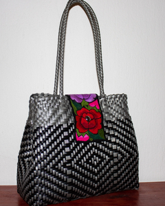 Imagen de Bolsa Tejida Flor