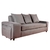 SOFA DONNET ROMEO CON PUFF - comprar online