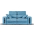 SOFA THIARA CON USB Y EXTENSIBLE 2 CUERPO