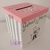 Caja alcancía urna para sobres de regalo boda en internet
