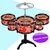 Mini Batería Musical Drums Up Grade