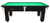 Mesa Sinuca Bilhar Ardósia 1.86 x 1.14 Procópio - Verde - comprar online