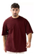 Camiseta Oversized 100% Algodão Masculina Camisa Streetwear