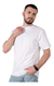 Imagem do Camiseta Masculina Lisa Camisa Masculina De Algodão Premium