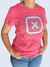 Camiseta Feminina TXC Estampada Rosa Fluor - 50679