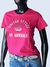 Camiseta Feminina TXC Estampada Rosa Fluor 50674 na internet