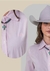 Camisa Feminina Miss Country Classic Listrado Rosa Bebe - comprar online