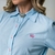 Camisa Feminina Miss Country Classic Xadrez Azul - comprar online