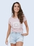 Camiseta Feminina TXC Custom Rosa Bebe - 4985