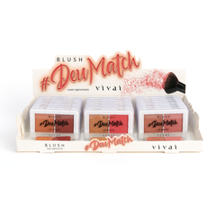 BLUSH SUPER PIGMENTADO DEU MATCH 01 AO 03 C/24 - VIVAI (1019.4.1)