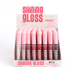 LIP GLOSS SHINING HIDRATANTE 01 AO 08 C/48 - FEBELLA (LG40515)