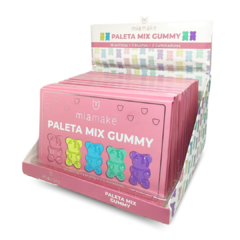 PALETA MIX GUMMY C/12 - MIA MAKE (458)