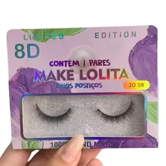 CÍLIOS POSTIÇO 8D C/12 - MAKE LOLITA (ML-1205) - comprar online