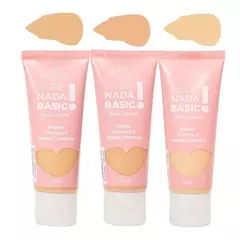 BASE LIQUIDA NUDE NADA BASICO 01 AO 03 C/24 - JASMYNE (JS00058-A) - comprar online