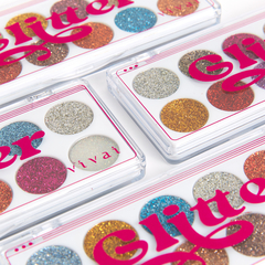 PALETA DE GLITTER 12 CORES C/24 - VIVAI (2172.1.1) - ESPAÇO MAKE FRANQUEADOS