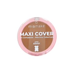 PÓ COMPACTO MAXI COVER GUMMY MÉDIO CHOCOLATE C/24 - MIA MAKE (442) - loja online