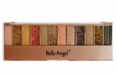 PALETA DE SOMBRAS E GLITTER 12 CORES - comprar online