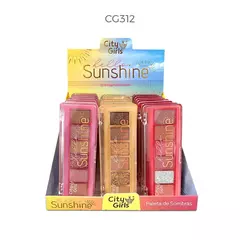 PALETA DE SOMBRAS HELLO SUNSHINE C/24 - CITY GIRLS (CG312)