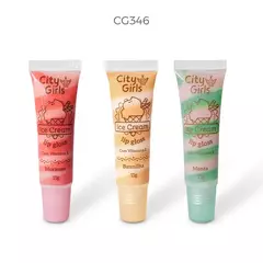 LIP GLOSS ICE CREAM 01 AO 03 C/24 - CITY GIRLS (CG346) - comprar online