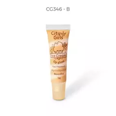 LIP GLOSS ICE CREAM 01 AO 03 C/24 - CITY GIRLS (CG346) - ESPAÇO MAKE FRANQUEADOS