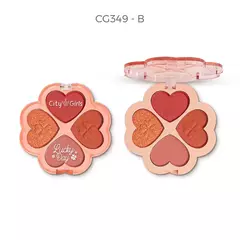 PALETA DE SOMBRAS LUCKY DAY C/24 - CITY GIRL (CG349) - ESPAÇO MAKE FRANQUEADOS