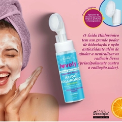 MOUSSE DE LIMPEZA FACIAL ÁCIDO HIALURÔNICO LOVELY C/12 - FACE BEAUTIFUL (FB398) - comprar online