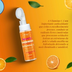 MOUSSE DE LIMPEZA FACIAL VITAMINA C LOVELY C/12 - FACE BEAUTIFUL (FB397) - comprar online