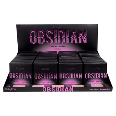 PÓ COMPACTO OBSIDIAN CRYSTAL POWDER 01 AO 05 C/36 - RUBY ROSE (HB-1800-G1)