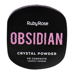 PÓ COMPACTO OBSIDIAN CRYSTAL POWDER 01 AO 05 C/36 - RUBY ROSE (HB-1800-G1) - ESPAÇO MAKE FRANQUEADOS