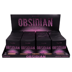 PÓ COMPACTO OBSIDIAN CRYSTAL POWDER 06 AO 10 C/36 - RUBY ROSE (HB-1800-G2)