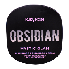 ILUMINADOR E SOMBRA CREAM MYSTIC GLAM OBSIDIAN 01 AO 04 C/24 - RUBY ROSE (HB-2600) - ESPAÇO MAKE FRANQUEADOS